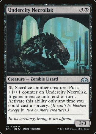 Undercity Necrolisk [Guilds of Ravnica] | Exor Games Truro