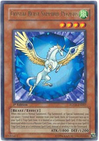 Crystal Beast Sapphire Pegasus [FOTB-EN007] Ultra Rare | Exor Games Truro