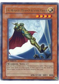 Elemental Hero Captain Gold [FOTB-EN014] Ultra Rare | Exor Games Truro