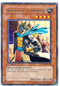 Gravekeeper's Commandant [FOTB-EN015] Rare | Exor Games Truro