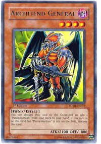 Archfiend General [FOTB-EN019] Rare | Exor Games Truro