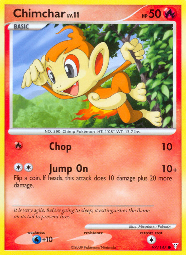 Chimchar (97/147) [Platinum: Supreme Victors] | Exor Games Truro