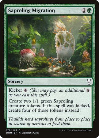 Saproling Migration [Dominaria] | Exor Games Truro