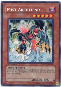 Mist Archfiend [FOTB-EN064] Secret Rare | Exor Games Truro