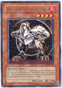 Horus the Black Flame Dragon LV4 [DR3-EN006] Rare | Exor Games Truro