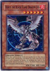 Horus the Black Flame Dragon LV6 [DR3-EN007] Super Rare | Exor Games Truro