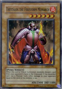 Thestalos the Firestorm Monarch [DR3-EN081] Super Rare | Exor Games Truro