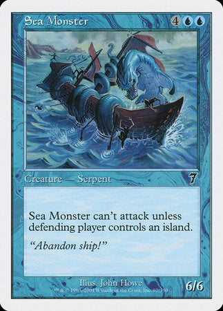 Sea Monster [Seventh Edition] | Exor Games Truro