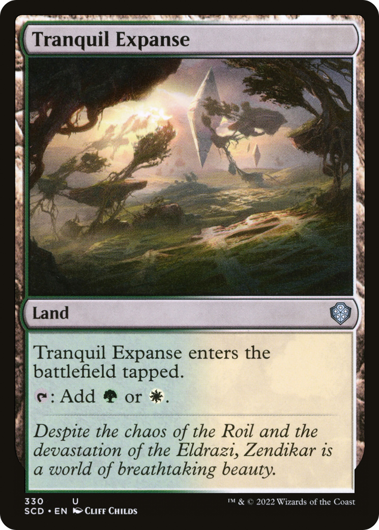 Tranquil Expanse [Starter Commander Decks] | Exor Games Truro