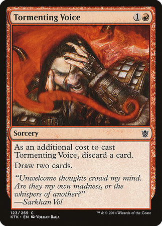 Tormenting Voice [Khans of Tarkir] | Exor Games Truro