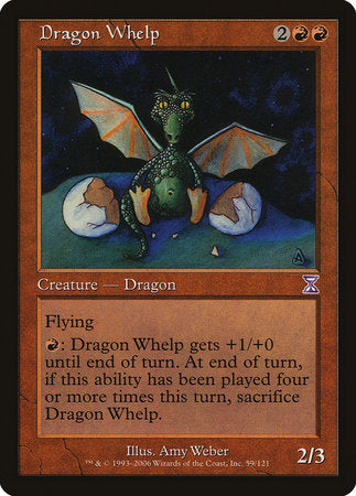 Dragon Whelp [Time Spiral Timeshifted] | Exor Games Truro