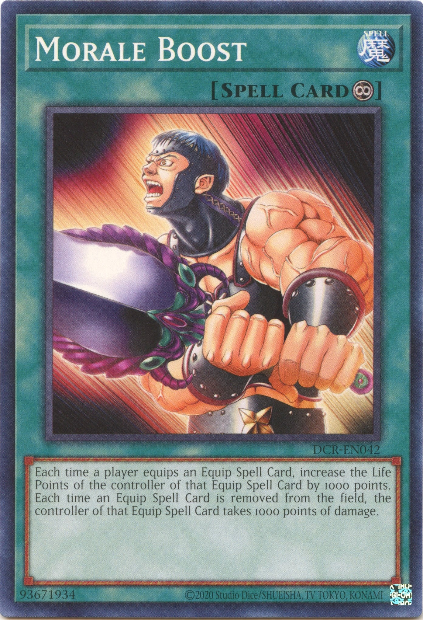 Morale Boost (25th Anniversary) [DCR-EN042] Common | Exor Games Truro