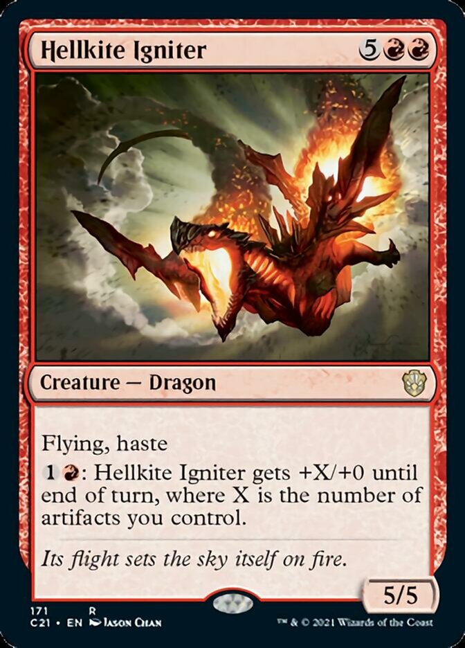 Hellkite Igniter [Commander 2021] | Exor Games Truro