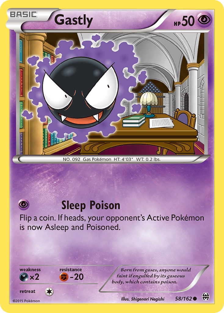 Gastly (58/162) [XY: BREAKthrough] | Exor Games Truro