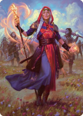 Jaya, Fiery Negotiator Art Card 1 [Dominaria United Art Series] | Exor Games Truro