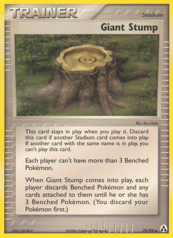 Giant Stump (75/92) [EX: Legend Maker] | Exor Games Truro