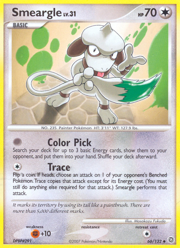 Smeargle (66/132) [Diamond & Pearl: Secret Wonders] | Exor Games Truro