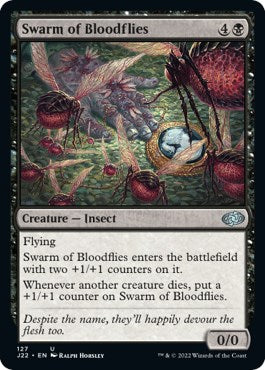 Swarm of Bloodflies [Jumpstart 2022] | Exor Games Truro