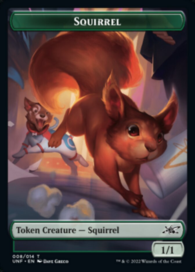 Squirrel Token [Unfinity Tokens] | Exor Games Truro