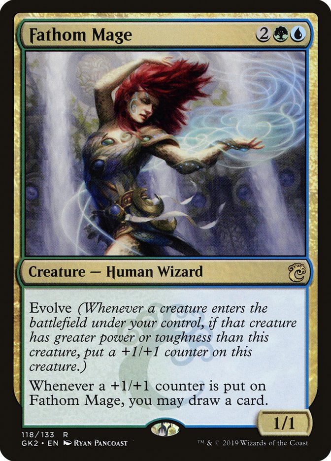 Fathom Mage [Ravnica Allegiance Guild Kit] | Exor Games Truro
