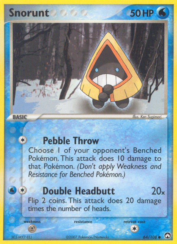 Snorunt (64/108) [EX: Power Keepers] | Exor Games Truro