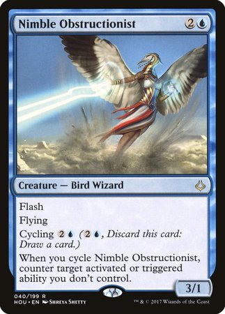 Nimble Obstructionist [Hour of Devastation] | Exor Games Truro