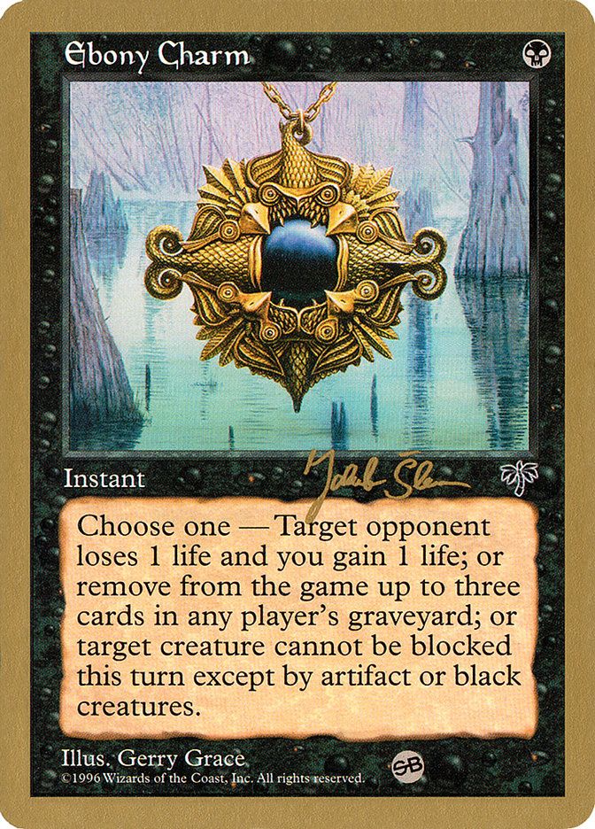 Ebony Charm (Jakub Slemr) (SB) [World Championship Decks 1997] | Exor Games Truro