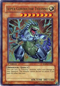 Super Conductor Tyranno [SD09-EN001] Ultra Rare | Exor Games Truro