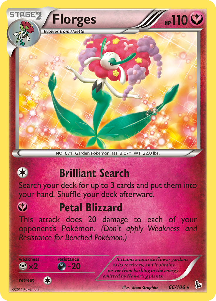 Florges (66/106) [XY: Flashfire] | Exor Games Truro