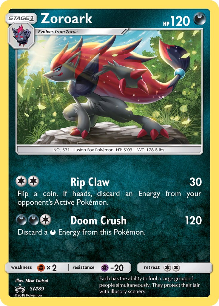 Zoroark (SM89) [Sun & Moon: Black Star Promos] | Exor Games Truro