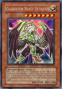 Gladiator Beast Octavius [GLAS-EN000] Secret Rare | Exor Games Truro