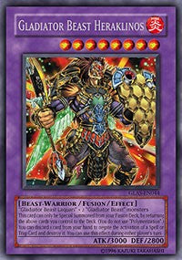 Gladiator Beast Heraklinos [GLAS-EN044] Secret Rare | Exor Games Truro