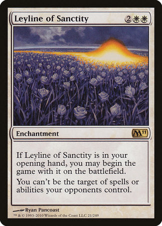 Leyline of Sanctity [Magic 2011] | Exor Games Truro