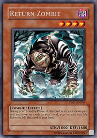 Return Zombie [PP01-EN006] Secret Rare | Exor Games Truro