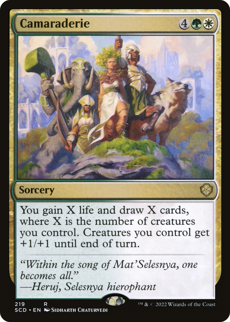 Camaraderie [Starter Commander Decks] | Exor Games Truro