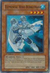 Elemental HERO Bubbleman [YSDJ-EN017] Super Rare | Exor Games Truro