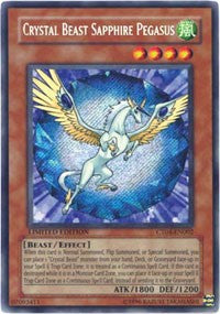 Crystal Beast Sapphire Pegasus [CT04-EN002] Secret Rare | Exor Games Truro