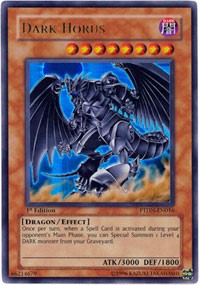 Dark Horus [PTDN-EN016] Ultra Rare | Exor Games Truro