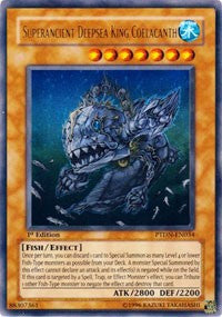 Superancient Deepsea King Coelacanth [PTDN-EN034] Ultra Rare | Exor Games Truro