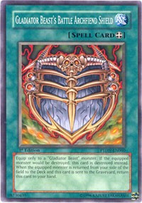 Gladiator Beast's Battle Archfiend Shield [PTDN-EN060] Common | Exor Games Truro