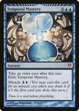 Temporal Mastery [Avacyn Restored] | Exor Games Truro