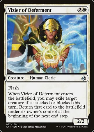 Vizier of Deferment [Amonkhet] | Exor Games Truro