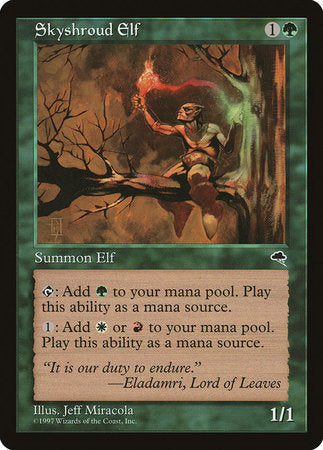 Skyshroud Elf [Tempest] | Exor Games Truro