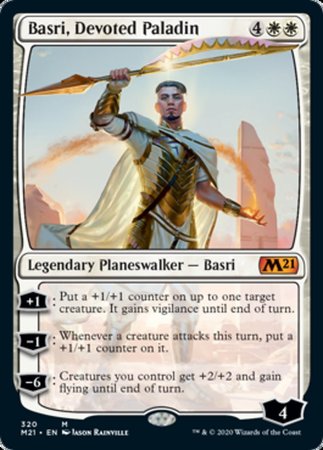 Basri, Devoted Paladin [Core Set 2021] | Exor Games Truro