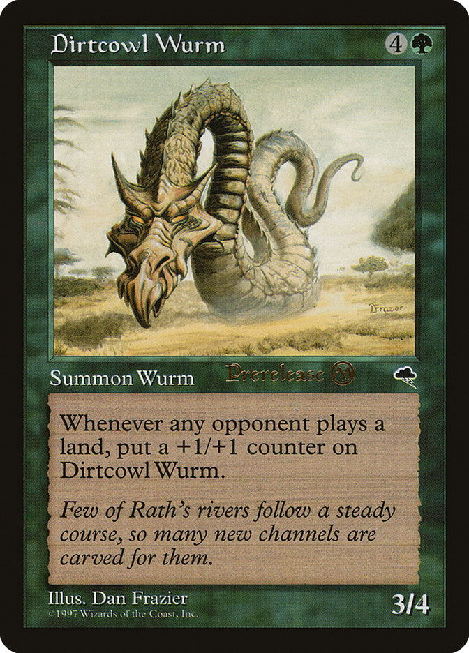 Dirtcowl Wurm [Tempest Promos] | Exor Games Truro