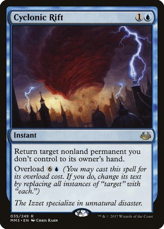 Cyclonic Rift [Modern Masters 2017] | Exor Games Truro