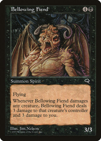 Bellowing Fiend [Tempest] | Exor Games Truro