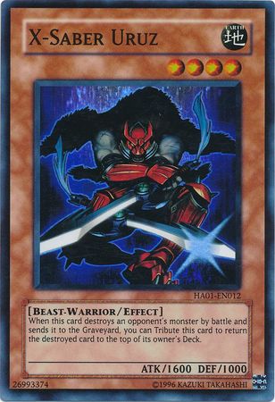 X-Saber Uruz [HA01-EN012] Super Rare | Exor Games Truro