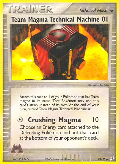 Team Magma Technical Machine 01 (84/95) [EX: Team Magma vs Team Aqua] | Exor Games Truro