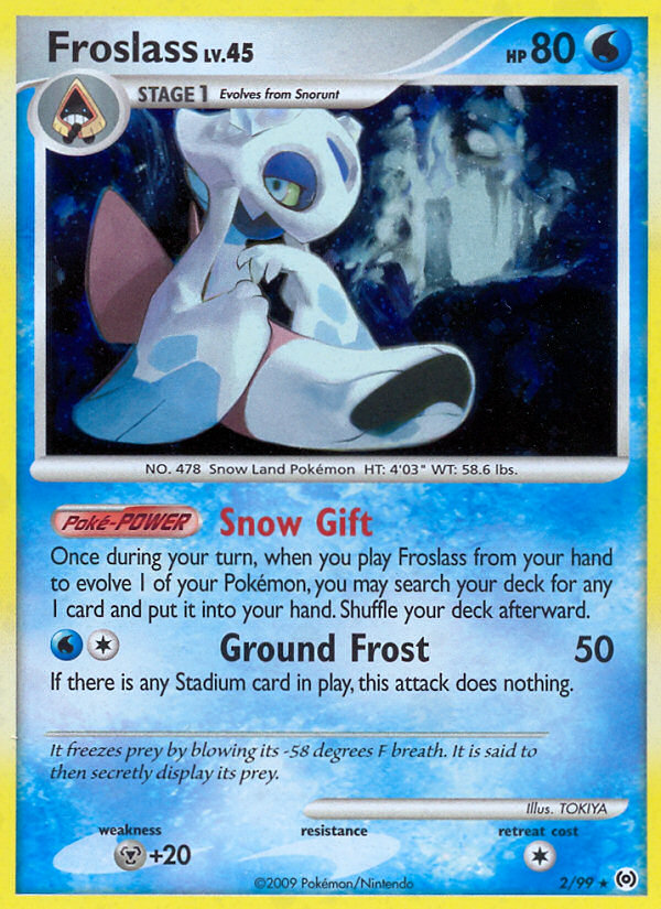 Froslass (2/99) [Platinum: Arceus] | Exor Games Truro